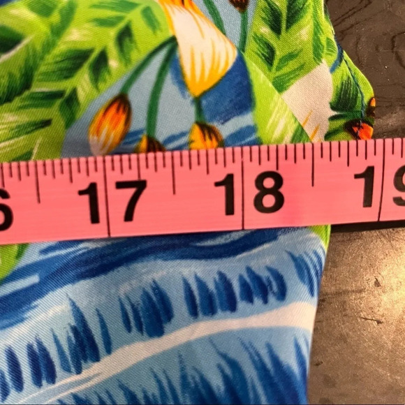 Hilo Hattie’s Plumeria Print Midi Dress Caftan Polyester XS - Picture 7 of 8